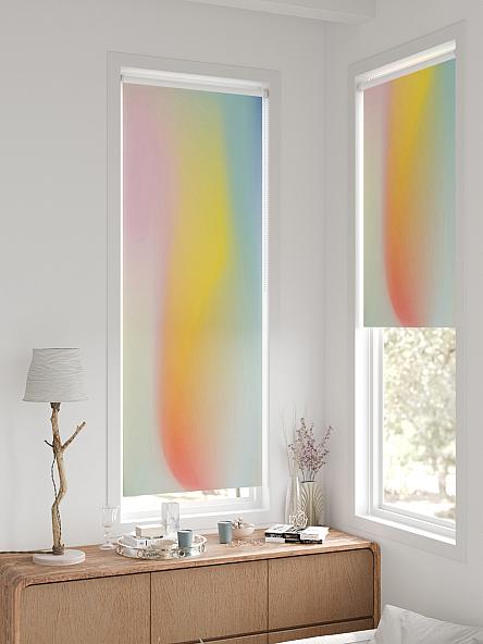 Рулонная штора для кухни для детской Нертис - 122 - ширина 57 см - фото 2