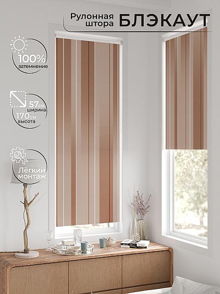 Рулонная штора для кухни для детской Нертис - 96 - ширина 57 см