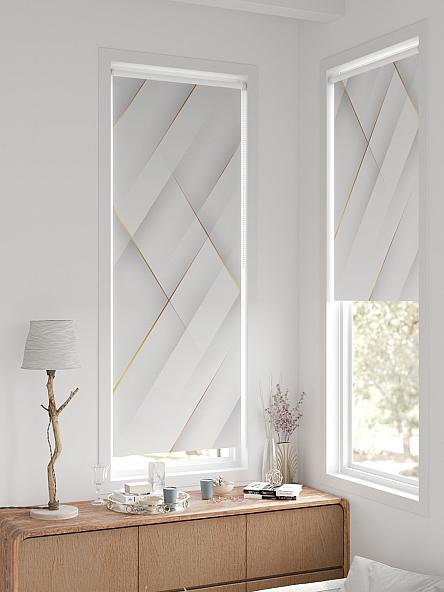 Рулонная штора для кухни для детской Нертис - 83 - ширина 57 см - фото 2