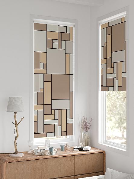 Рулонная штора для кухни для детской Нертис - 78 - ширина 57 см - фото 2