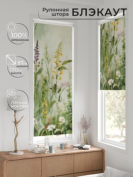 Рулонная штора для кухни для детской Нертис - 72 - ширина 57 см