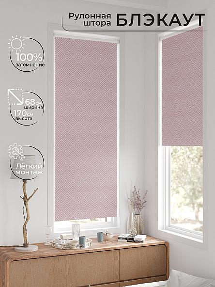 Рулонная штора для кухни для детской Легроса - 197 - ширина 68 см