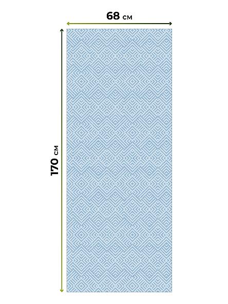 Рулонная штора для кухни для детской Легроса - 194 - ширина 68 см - фото 5