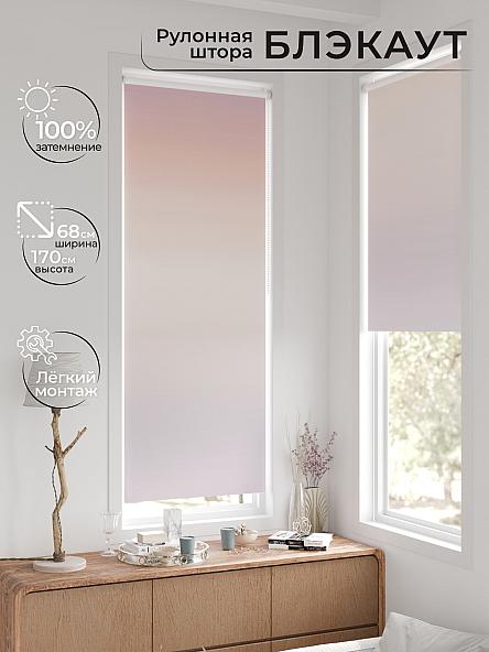 Рулонная штора для кухни для детской Легроса - 182 - ширина 68 см