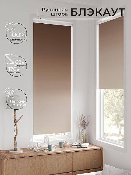 Рулонная штора для кухни для детской Легроса - 169 - ширина 68 см