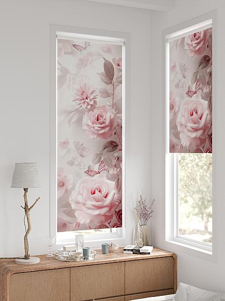 Рулонная штора для кухни для детской Легроса - 163 - ширина 68 см - фото 2