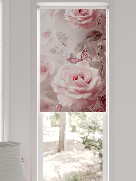 Рулонная штора для кухни для детской Легроса - 163 - ширина 68 см - фото 6