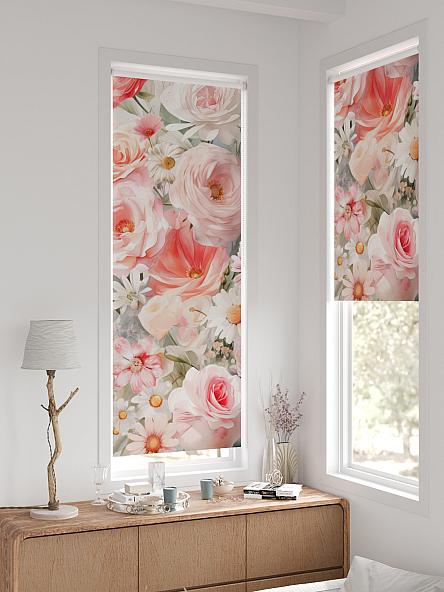 Рулонная штора для кухни для детской Легроса - 162 - ширина 68 см - фото 2