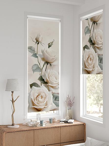 Рулонная штора для кухни для детской Легроса - 152 - ширина 68 см - фото 2