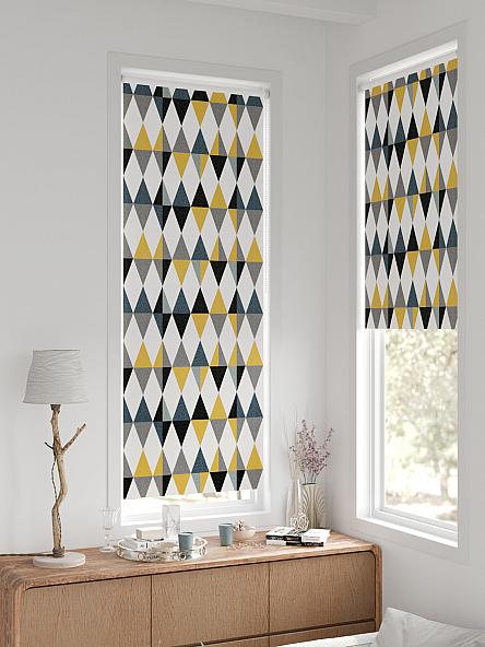 Рулонная штора для кухни для детской Легроса - 129 - ширина 68 см - фото 2