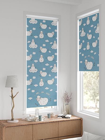 Рулонная штора для кухни для детской Легроса - 107 - ширина 68 см - фото 2