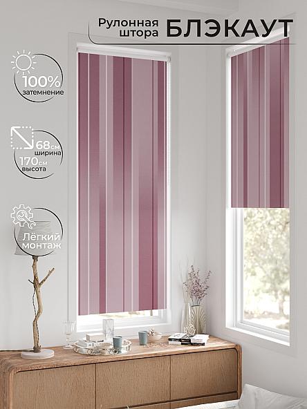 Рулонная штора для кухни для детской Легроса - 92 - ширина 68 см