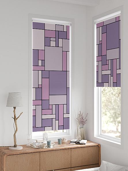 Рулонная штора для кухни для детской Легроса - 79 - ширина 68 см - фото 2