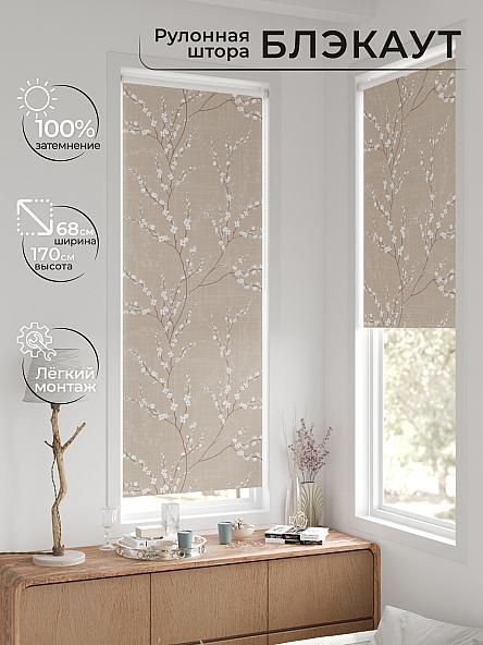 Рулонная штора для кухни для детской Легроса - 71 - ширина 68 см