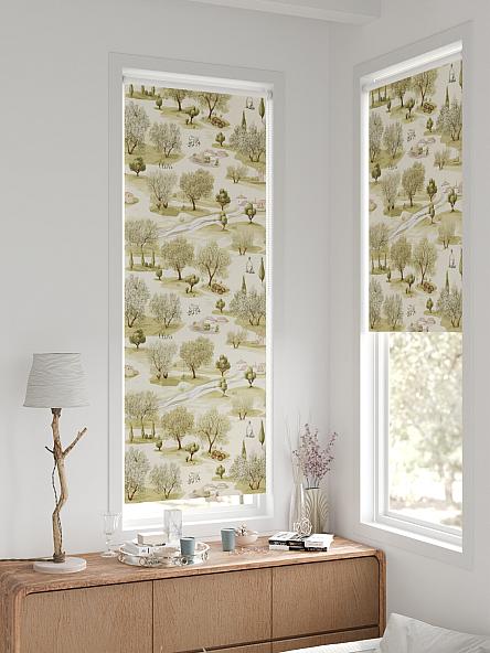 Рулонная штора для кухни для детской Легроса - 56 - ширина 68 см - фото 2