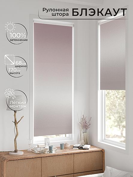 Рулонная штора для кухни для детской Легроса - 38 - ширина 68 см