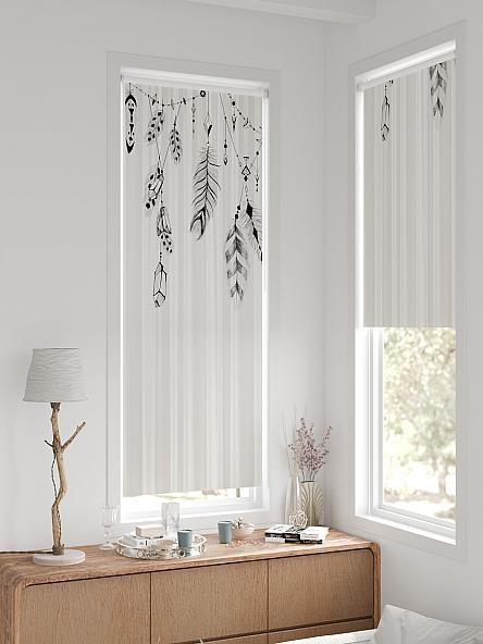 Рулонная штора для кухни для детской Легроса - 28 - ширина 68 см - фото 2