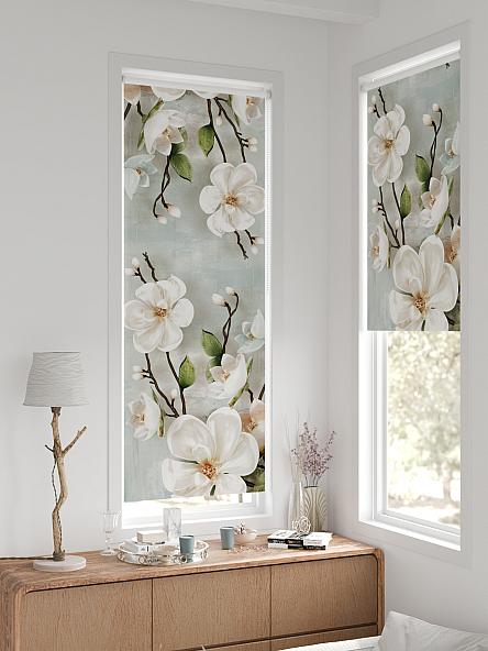 Рулонная штора для кухни для детской Легроса - 21 - ширина 68 см - фото 2