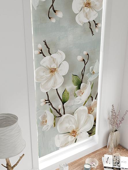 Рулонная штора для кухни для детской Легроса - 21 - ширина 68 см - фото 4