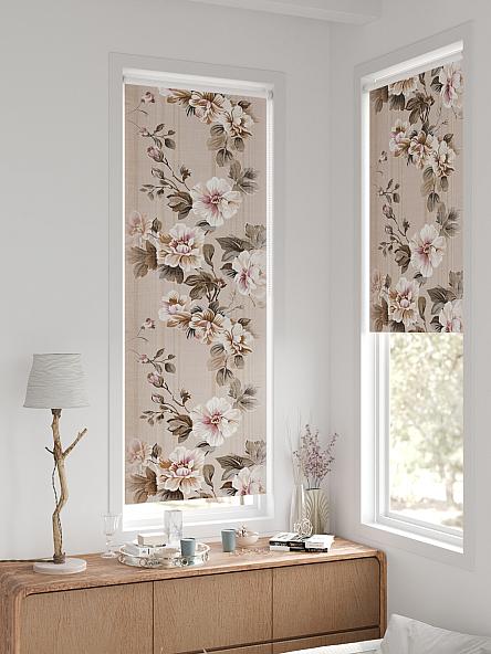 Рулонная штора для кухни для детской Легроса - 18 - ширина 68 см - фото 2