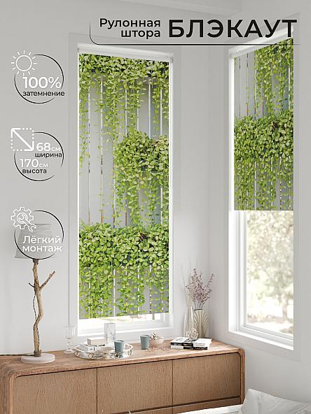 Рулонная штора для кухни для детской Легроса - 16 - ширина 68 см