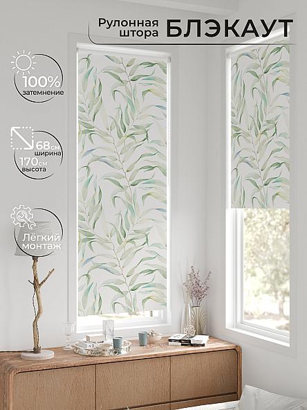 Рулонная штора для кухни для детской Легроса - 04 - ширина 68 см