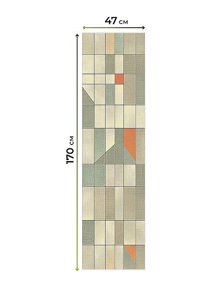 Рулонная штора Ранфрик - 284 - ширина 47 см - фото 6