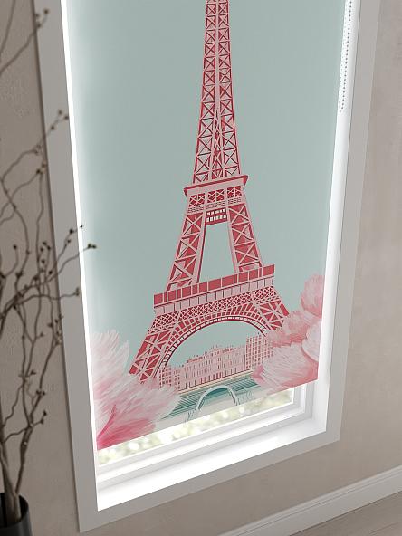 Рулонная штора для кухни для детской Лирикас - 296 - ширина 68 см - фото 5