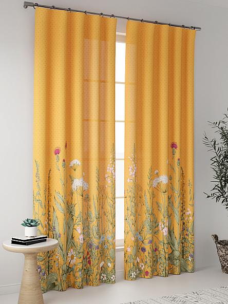 Комплект штор Флоренси (оранж) - фото 2