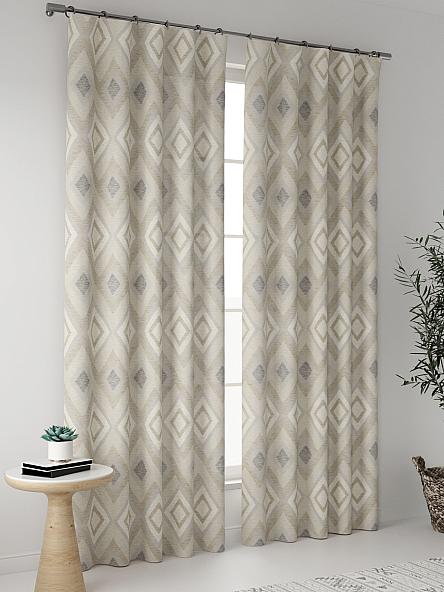 Комплект штор Ромбиль (какао) - фото 2