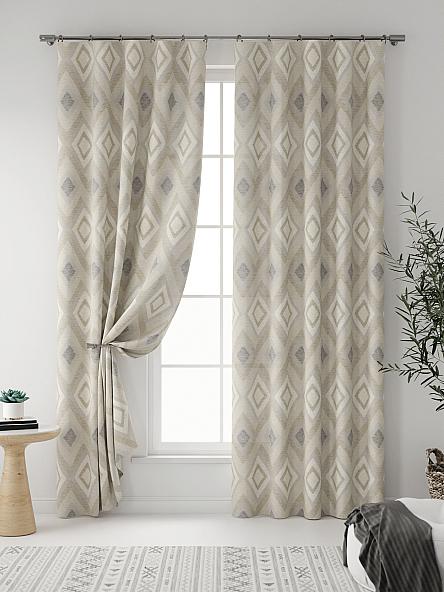 Комплект штор Ромбиль (какао) - фото 3