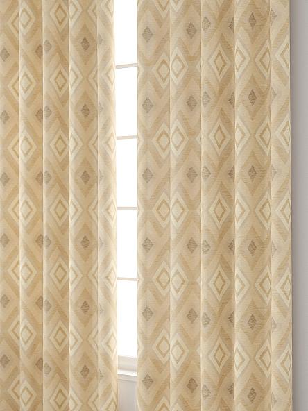 Комплект штор Ромбиль (беж) - фото 4