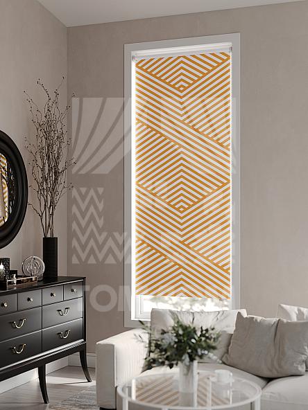 Рулонная штора для кухни для детской Клартис - 401 - ширина 62 см - фото 3