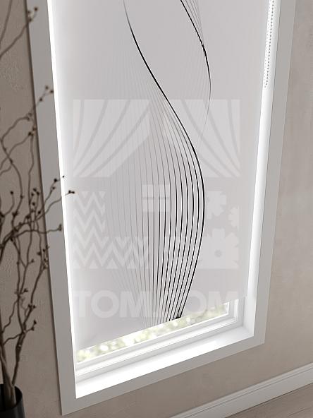 Рулонная штора для кухни для детской Лирикас - 426 - ширина 68 см - фото 5