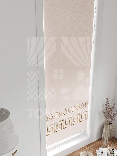 Рулонная штора для кухни для детской Анзара - 311 - ширина 47 см - фото 4