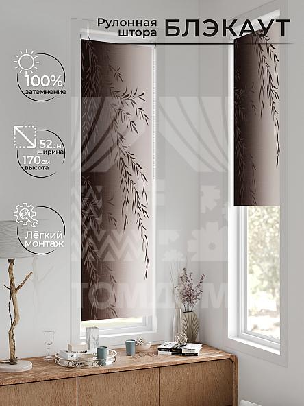 Рулонная штора для кухни для детской Ланетрикс - 310 - ширина 52 см