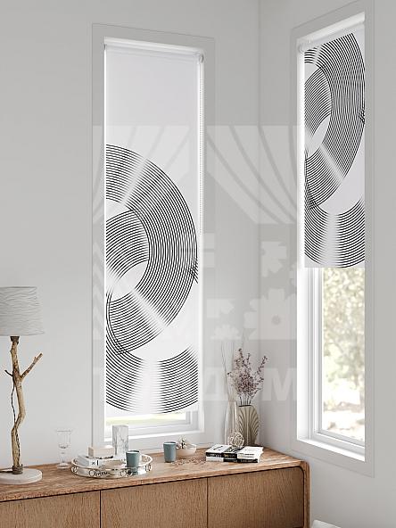 Рулонная штора для кухни для детской Ланетрикс - 427 - ширина 52 см - фото 2