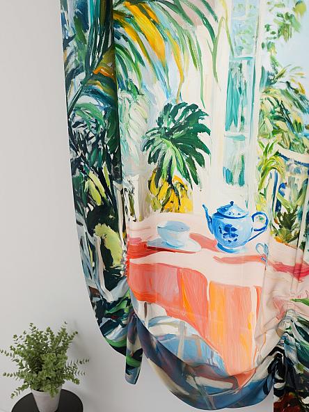 Тюль портьеры для кухни Фартос  - 113 - фото 4