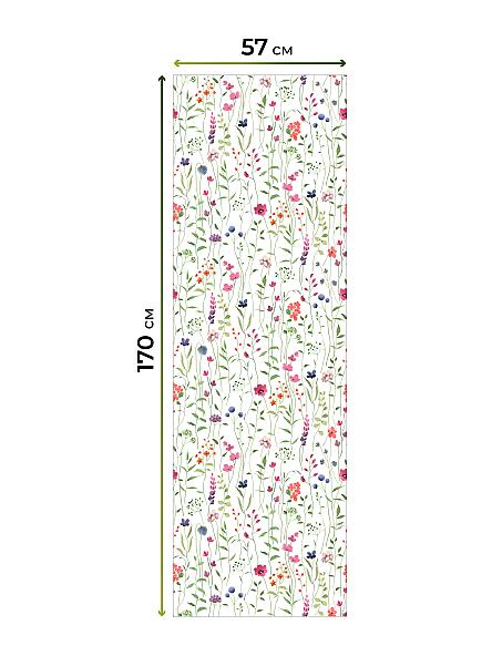 Рулонная штора для кухни для детской Лирстик - 376 - ширина 57 см - фото 7