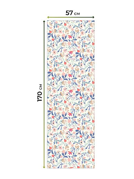 Рулонная штора для кухни для детской Лирстик - 379 - ширина 57 см - фото 7