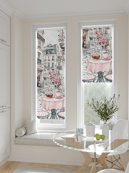 Рулонная штора для кухни для детской Анзара - 477 - ширина 47 см - фото 2