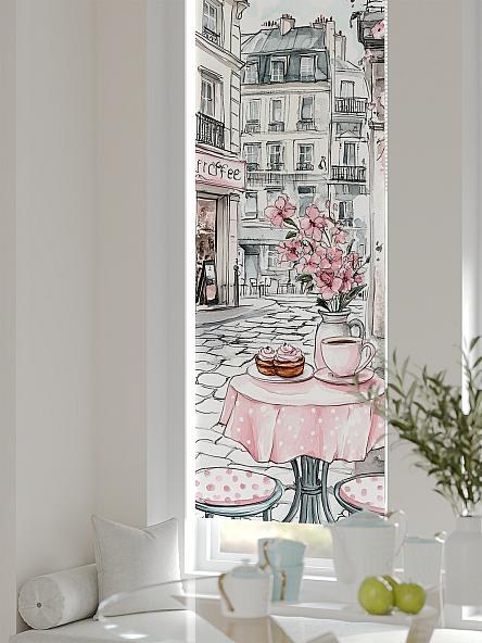 Рулонная штора для кухни для детской Анзара - 477 - ширина 47 см - фото 4