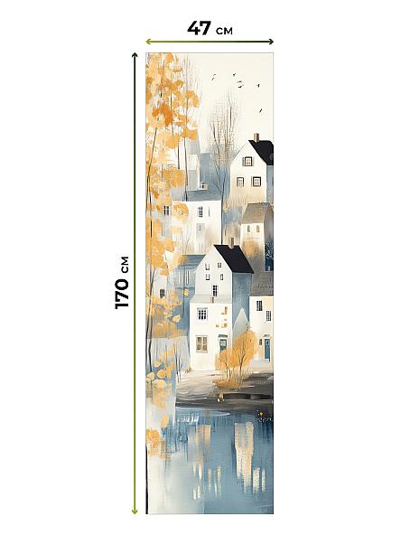 Рулонная штора для кухни для детской Анзара - 481 - ширина 47 см - фото 5