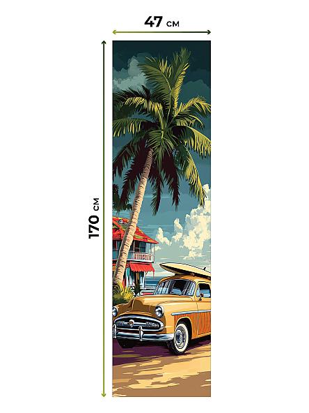 Рулонная штора для кухни для детской Анзара - 494 - ширина 47 см - фото 5