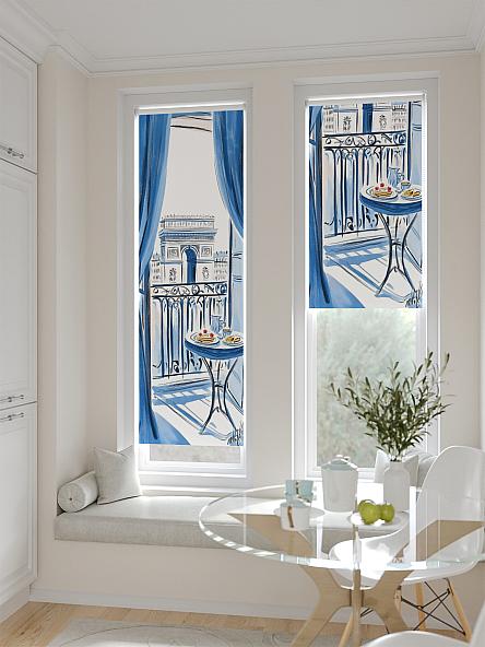 Рулонная штора для кухни для детской Ланетрикс - 486 - ширина 52 см - фото 2