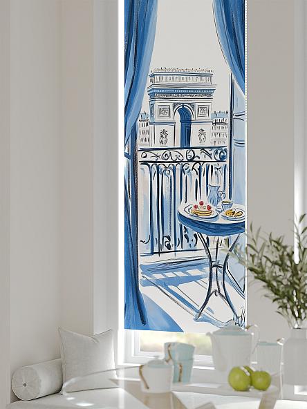 Рулонная штора для кухни для детской Ланетрикс - 486 - ширина 52 см - фото 4