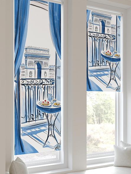 Рулонная штора для кухни для детской Ланетрикс - 486 - ширина 52 см - фото 6