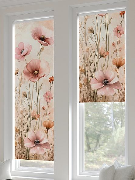 Рулонная штора для кухни для детской Ланетрикс - 543 - ширина 52 см - фото 3