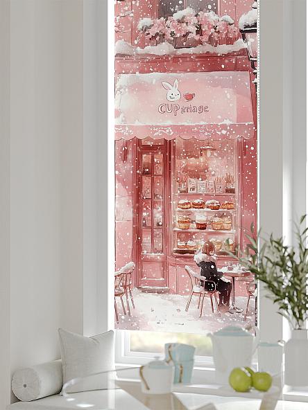 Рулонная штора для кухни для детской Лертонт - 478 - ширина 62 см - фото 4