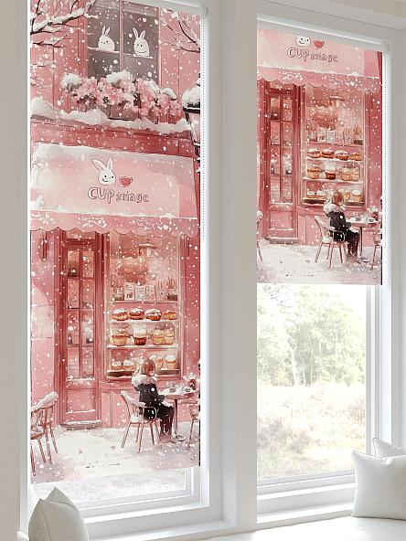 Рулонная штора для кухни для детской Лертонт - 478 - ширина 62 см - фото 6